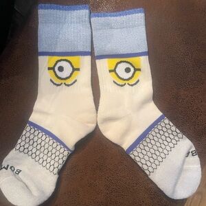 Bombas Minion-Themed Socks Set Of 3 New but without tags
